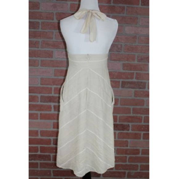 LYNDIA PROCANIK Lagenlook Button Up Halter Dress - Picture 6 of 7